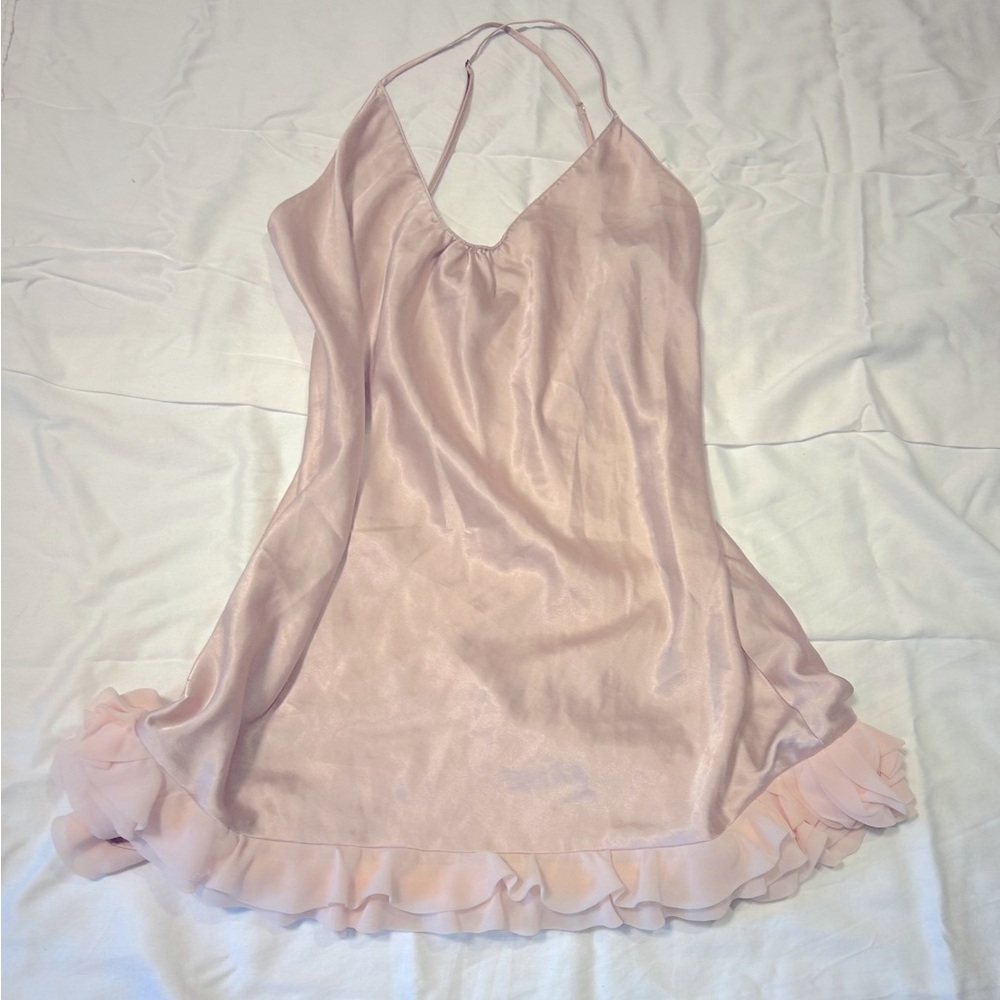 Victoria Secret silky pink slip